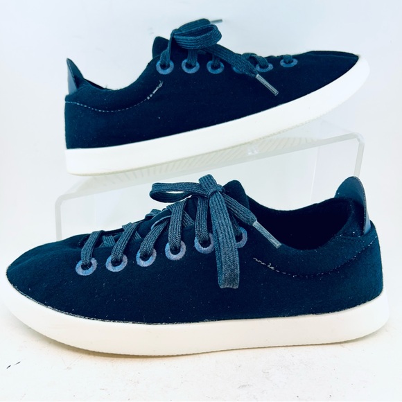 Allbirds Women's Black White Sole Merino Wool Piper Casual Sneakers size 8 38 - Picture 5 of 11